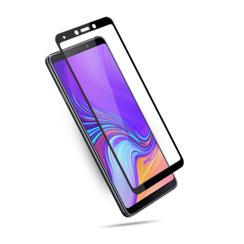 Skydd Av Härdat Glas Samsung Galaxy A9 Svart Mocolo