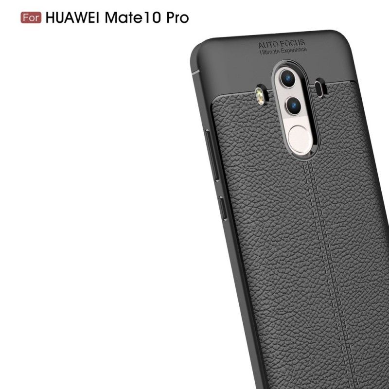 Skal Huawei Mate 10 Pro Svart Dubbel Linjelyské-Effekt