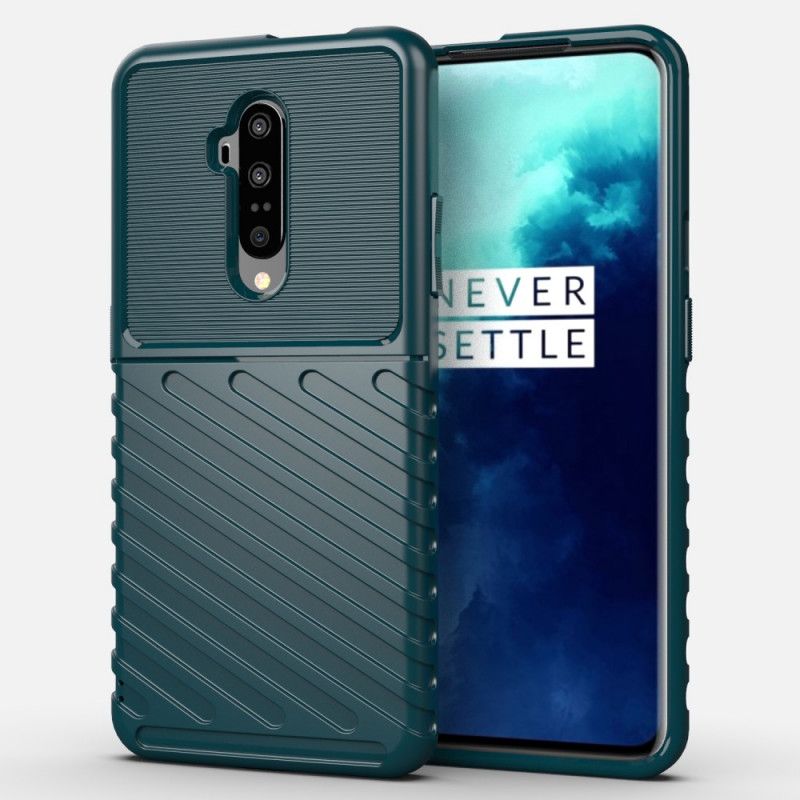 Skal för OnePlus 7T Pro Svart Åskserie