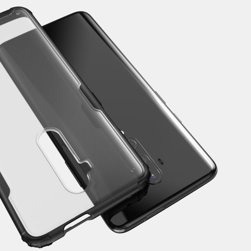 Skal för OnePlus 7T Pro Svart Frostat Hybrid