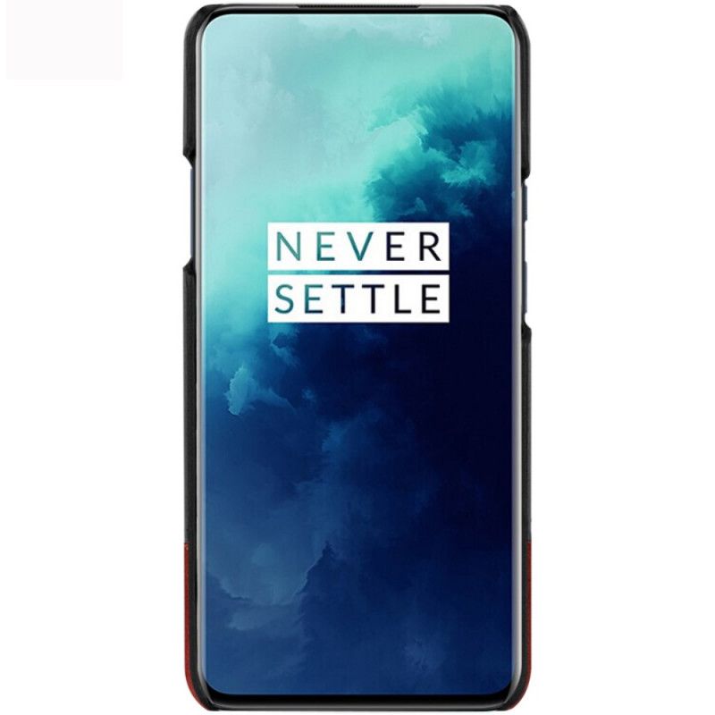 Skal för OnePlus 7T Pro Svart Imak Ruiyi-Serien Lädereffekt