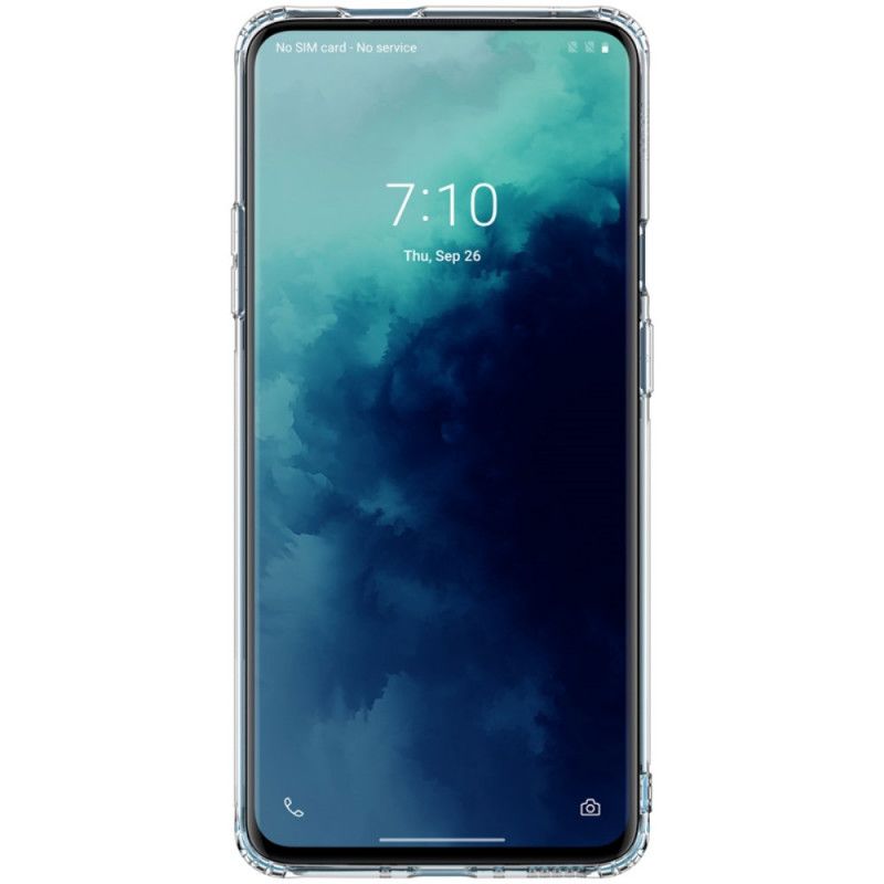 Skal OnePlus 7T Pro Grå Transparent Nillkin