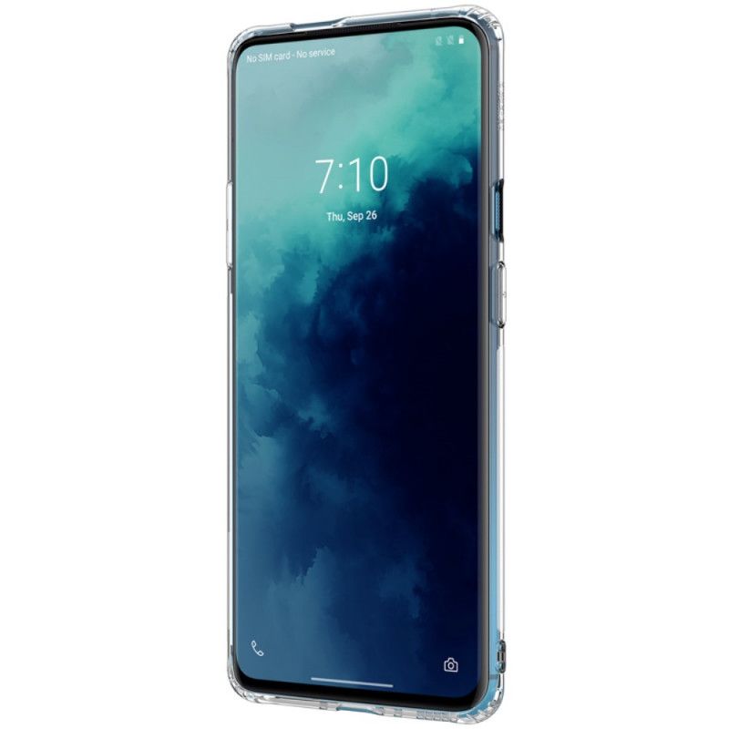 Skal OnePlus 7T Pro Grå Transparent Nillkin