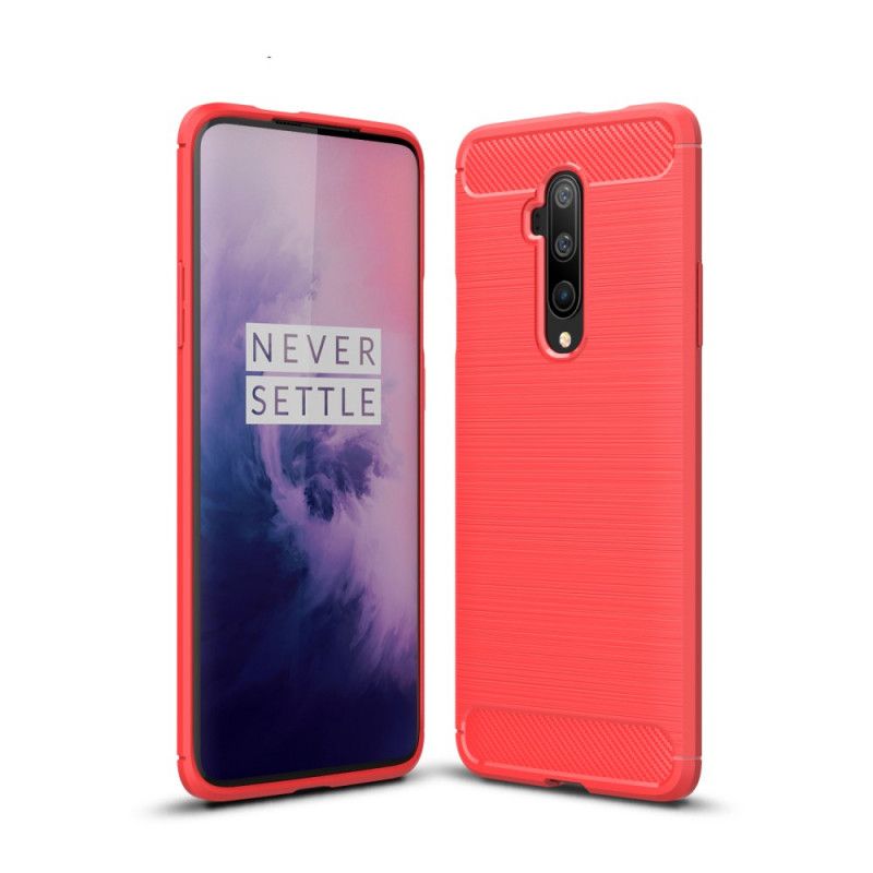 Skal OnePlus 7T Pro Svart Borstad Kolfiber