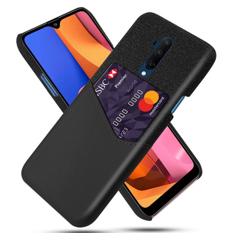 Skal OnePlus 7T Pro Svart Ksq-Korthållare