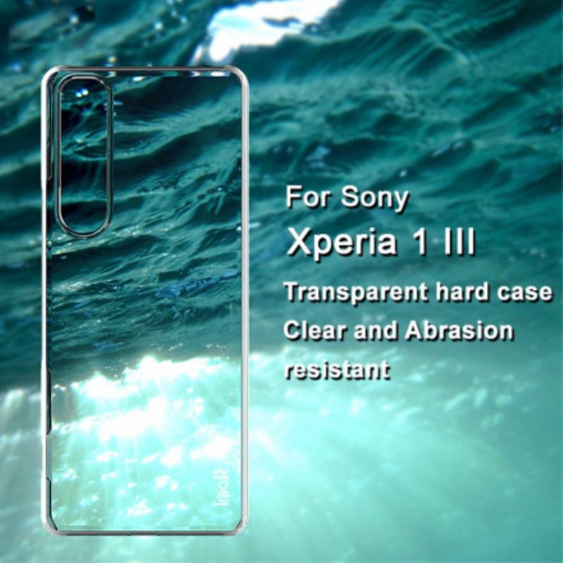 Skal Sony Xperia 1 Iii Telefonfodral Imak Transparent Crystal