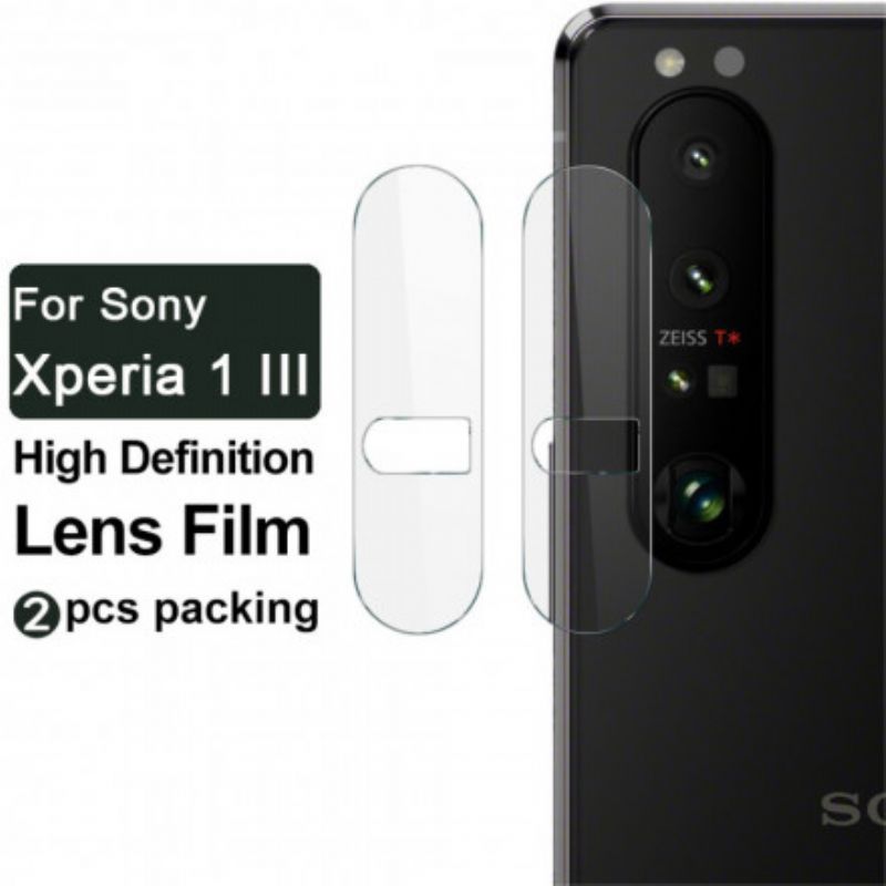 Skyddslins I Härdat Glas Sony Xperia 1 Iii Imak