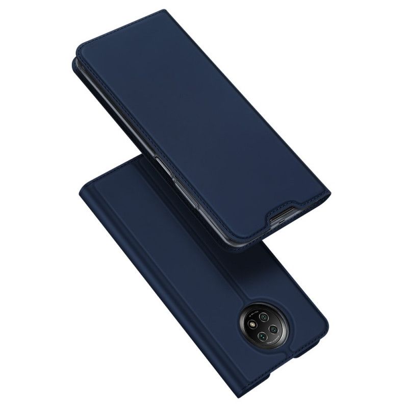 Folio-fodral Xiaomi Redmi Note 9 5G / Note 9T 5G Svart Mobilskal Pro Dux Ducis Hud