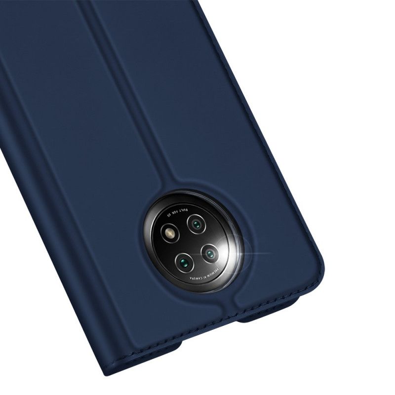 Folio-fodral Xiaomi Redmi Note 9 5G / Note 9T 5G Svart Mobilskal Pro Dux Ducis Hud
