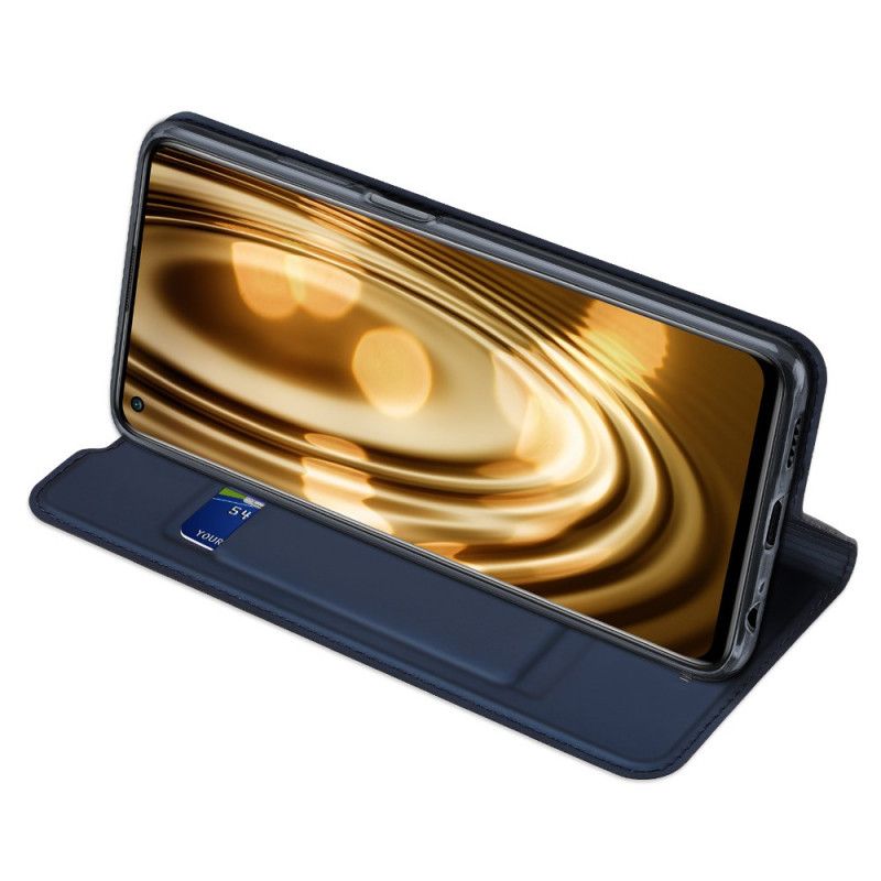 Folio-fodral Xiaomi Redmi Note 9 5G / Note 9T 5G Svart Mobilskal Pro Dux Ducis Hud