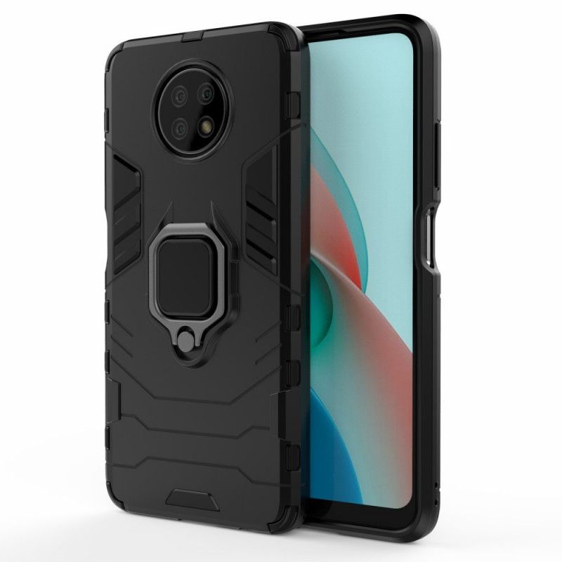 Skal Xiaomi Redmi Note 9 5G / Note 9T 5G Svart Resistent Ring