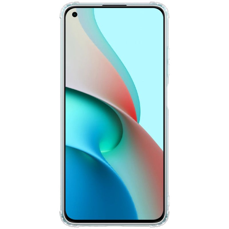 Skal Xiaomi Redmi Note 9 5G / Note 9T 5G Vit Mobilskal Förstärkt Transparent Nillkin