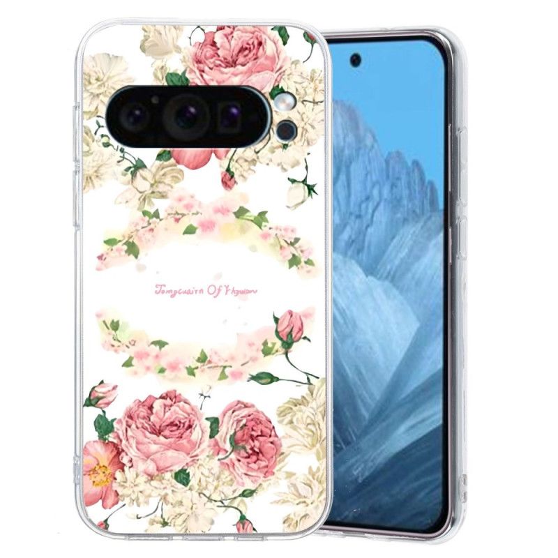 Skal Google Pixel 9 Telefonfodral Liberty Flowers