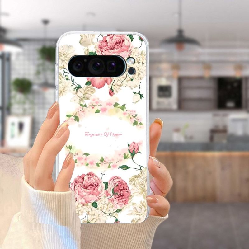 Skal Google Pixel 9 Telefonfodral Liberty Flowers