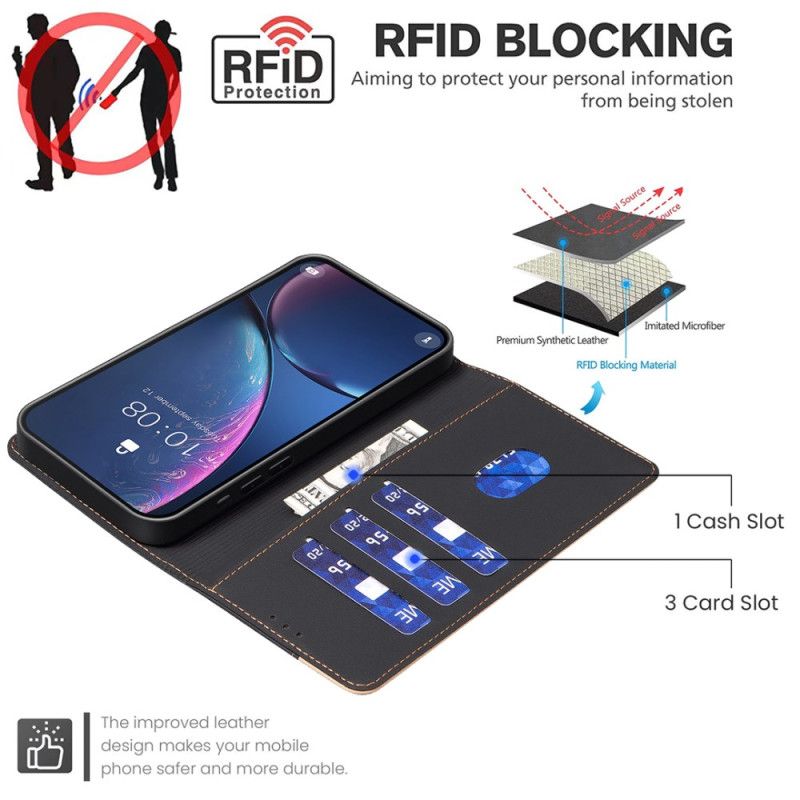 Skyddsfodral Google Pixel 9 Bicolor Rfid Blocking Technology Binfen Color