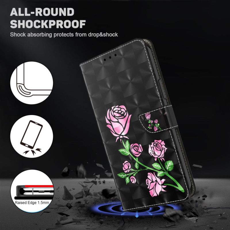 Skyddsfodral Google Pixel 9 Floral Print Strappy