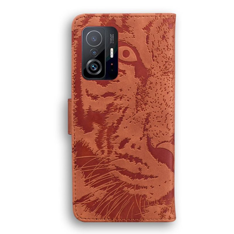 Fodral För Xiaomi Mi 11t / 11t Pro Tiger Face Print