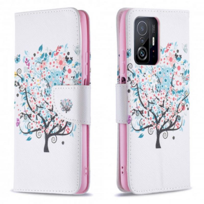 Fodral Xiaomi Mi 11t / 11t Pro Blommande Träd