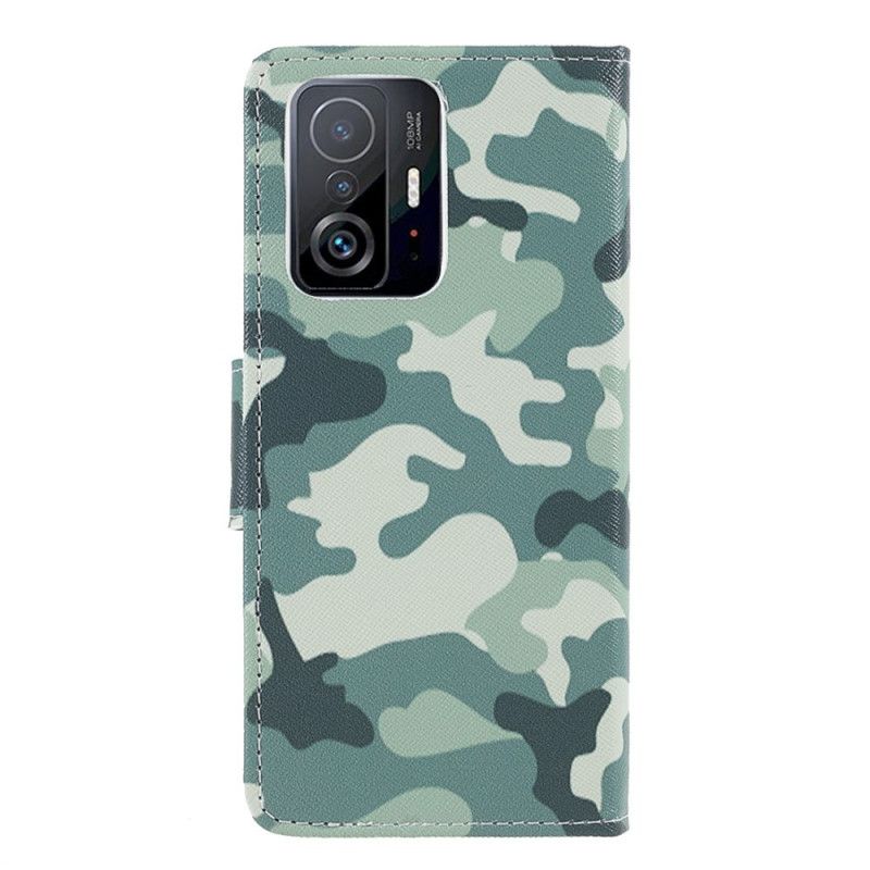 Fodral Xiaomi Mi 11t / 11t Pro Militärt Kamouflage