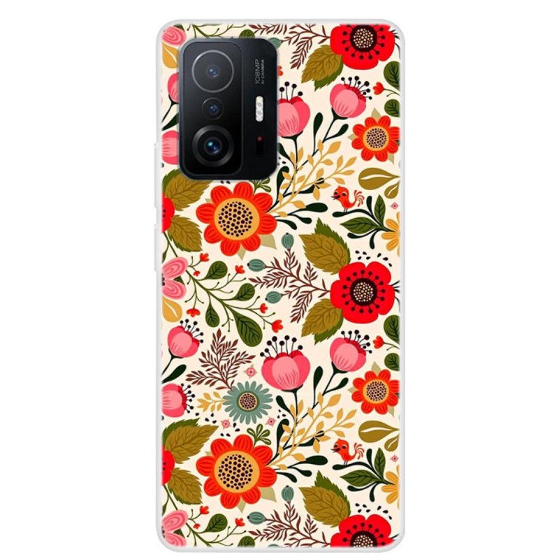 Skal Xiaomi Mi 11t / 11t Pro Blomtapet