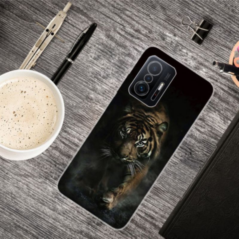 Skal Xiaomi Mi 11t / 11t Pro Flexibel Tiger