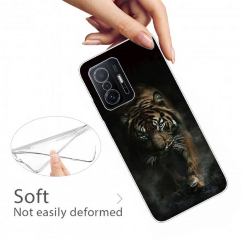 Skal Xiaomi Mi 11t / 11t Pro Flexibel Tiger
