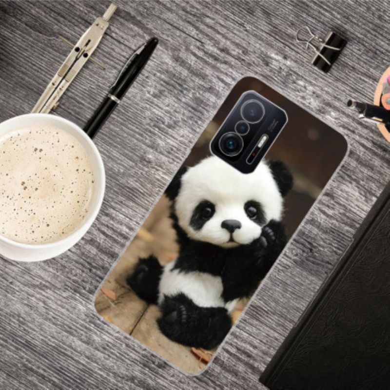 Skal Xiaomi Mi 11t / 11t Pro Telefonfodral Flexibel Panda