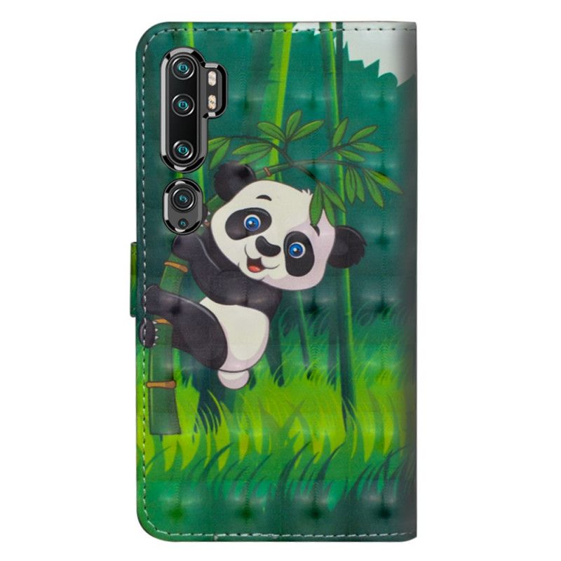 Fodral Xiaomi Mi Note 10 / 10 Pro Panda Och Bambu