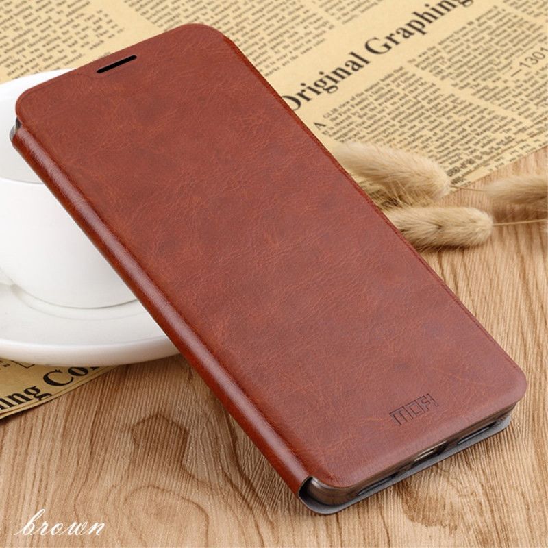 Folio-fodral Xiaomi Mi Note 10 / 10 Pro Svart Vintage Mofi