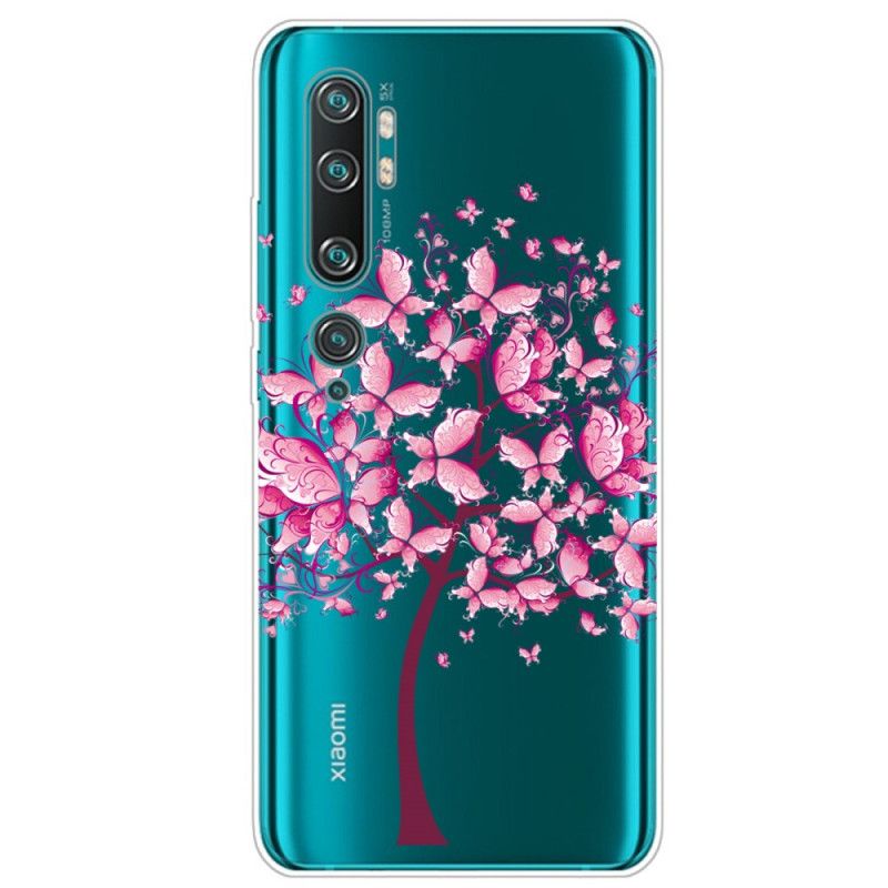 Skal Xiaomi Mi Note 10 / 10 Pro Mobilskal Rosa Trädtopp