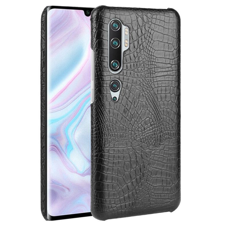 Skal Xiaomi Mi Note 10 / 10 Pro Svart Krokodilhudstil