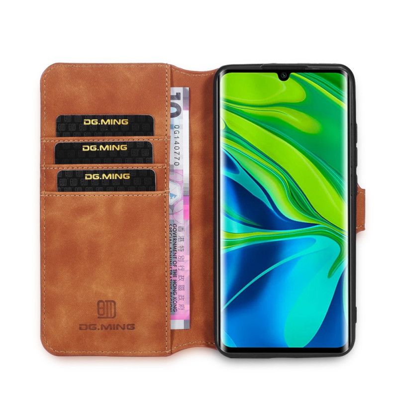 Skyddsfodral Xiaomi Mi Note 10 / 10 Pro Svart Retro Dg.Ming