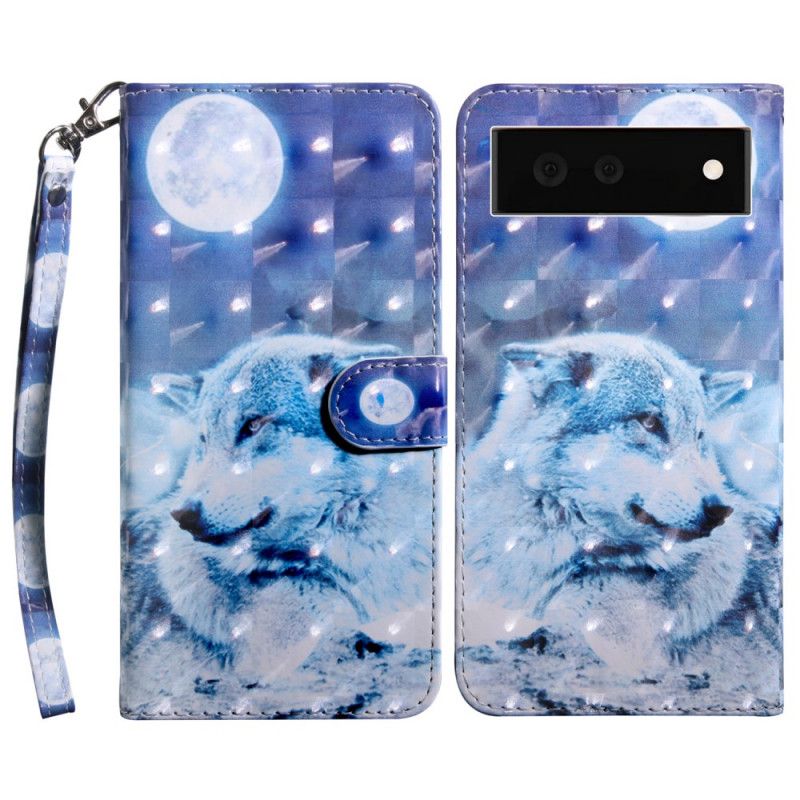 Fodral Google Pixel 6 Moonlight Wolf