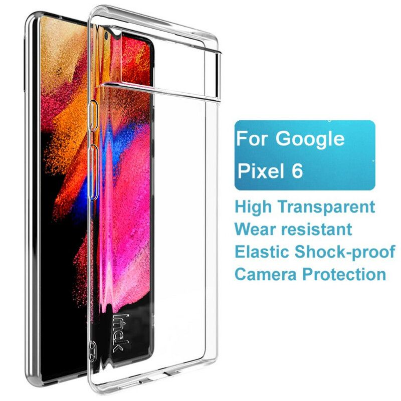 Skal Google Pixel 6 Imak Transparent Flexible