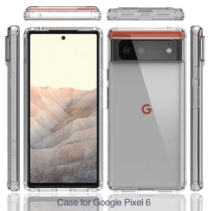 Skal Google Pixel 6 Transparent Korthållare