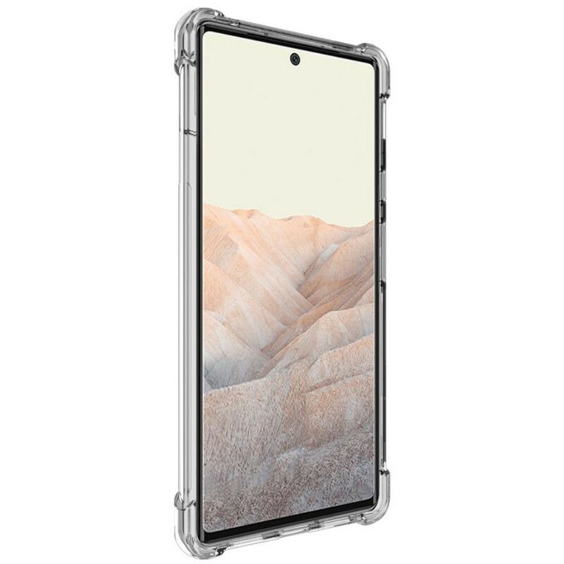 Skal Google Pixel 6 Transparent Med Imak-film