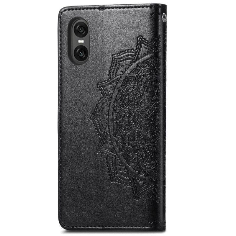 Fodral Sony Xperia 10 Vi Barockmandala Med Rem