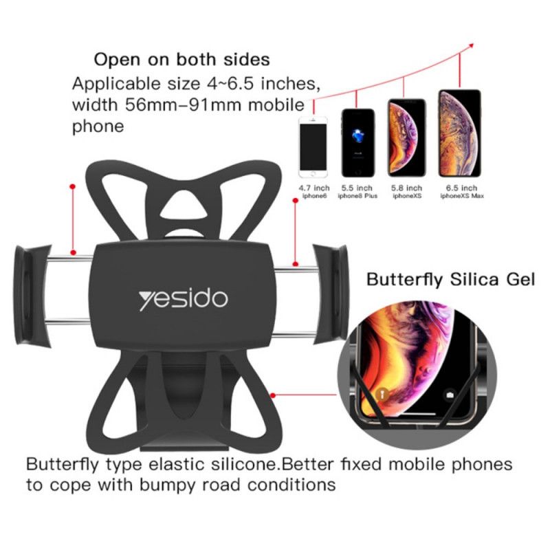 Yesido Universal Bicycle Laptop Holder