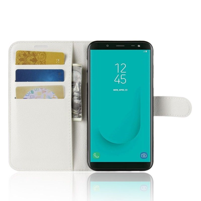 Fodral för Samsung Galaxy J6 Svart Klassisk