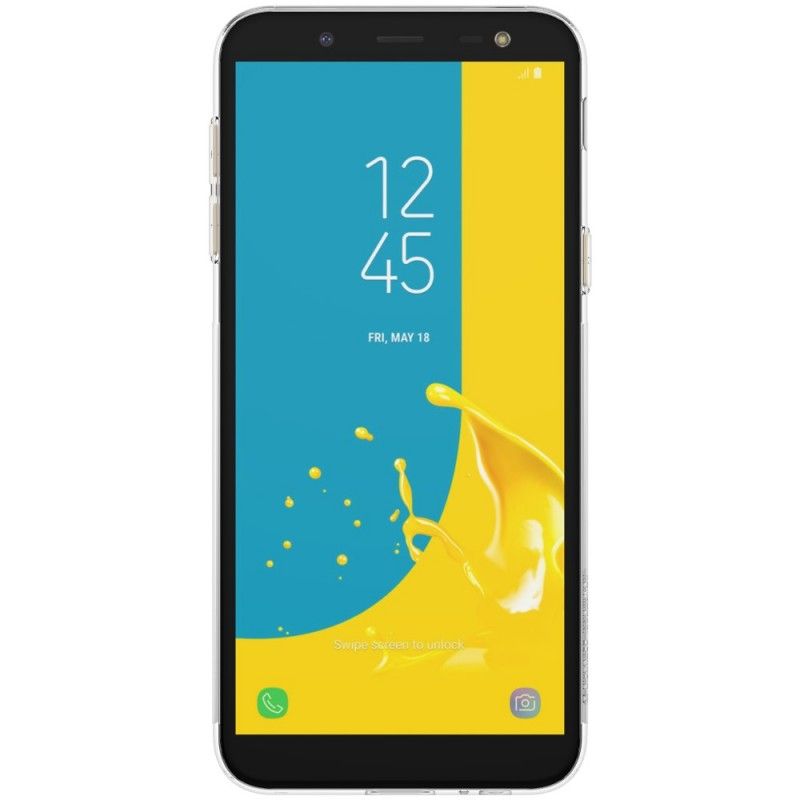 Skal för Samsung Galaxy J6 Transparent Transparent Nillkin