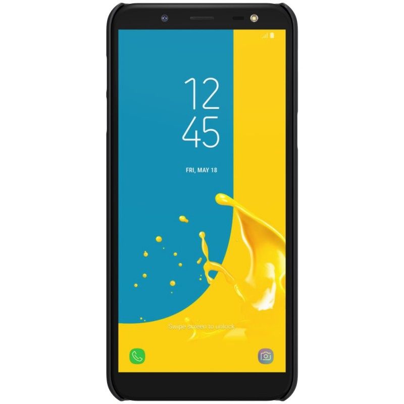 Skal för Samsung Galaxy J6 Vit Styv Frostad Nillkin