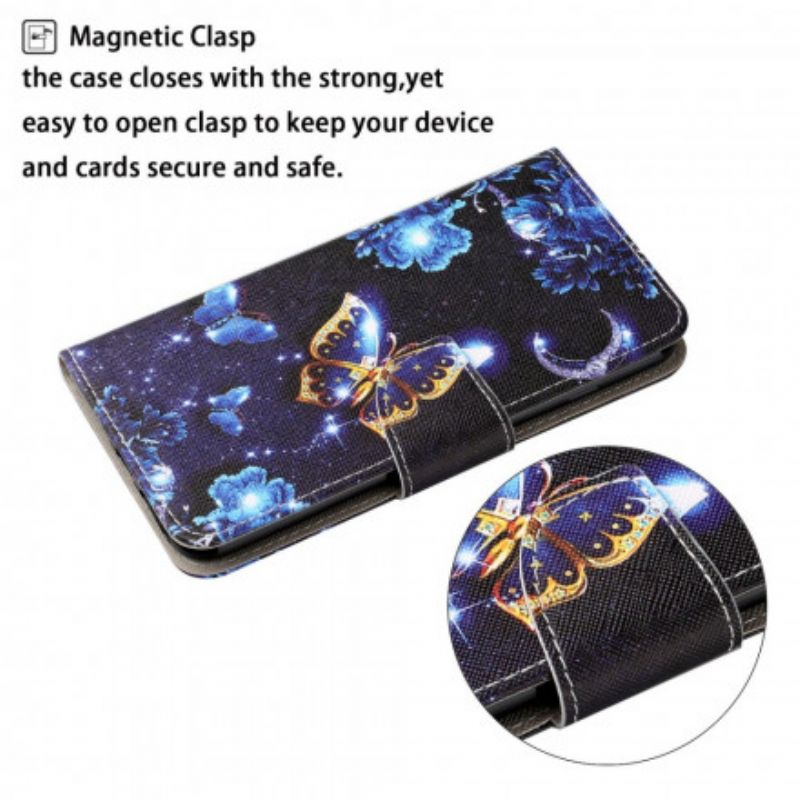 Skyddsfodral Oppo A15 Precious Thong Butterflies