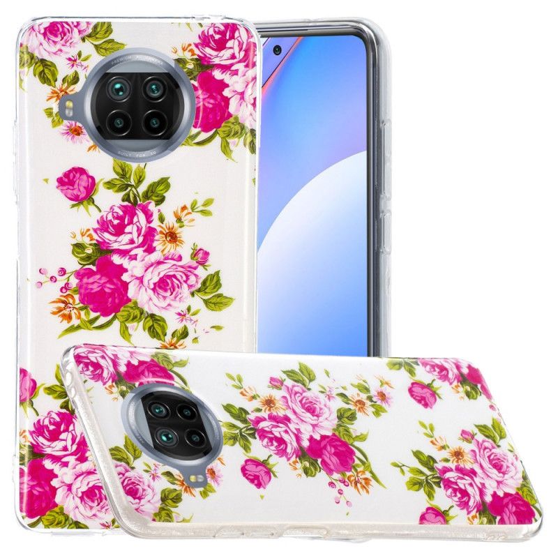 Skal Xiaomi Mi 10T Lite 5G / Redmi Note 9 Pro 5G Fluo Liberty Blommor