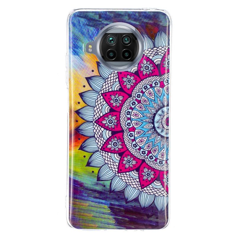 Skal Xiaomi Mi 10T Lite 5G / Redmi Note 9 Pro 5G Mobilskal Fluorescerande Mandala