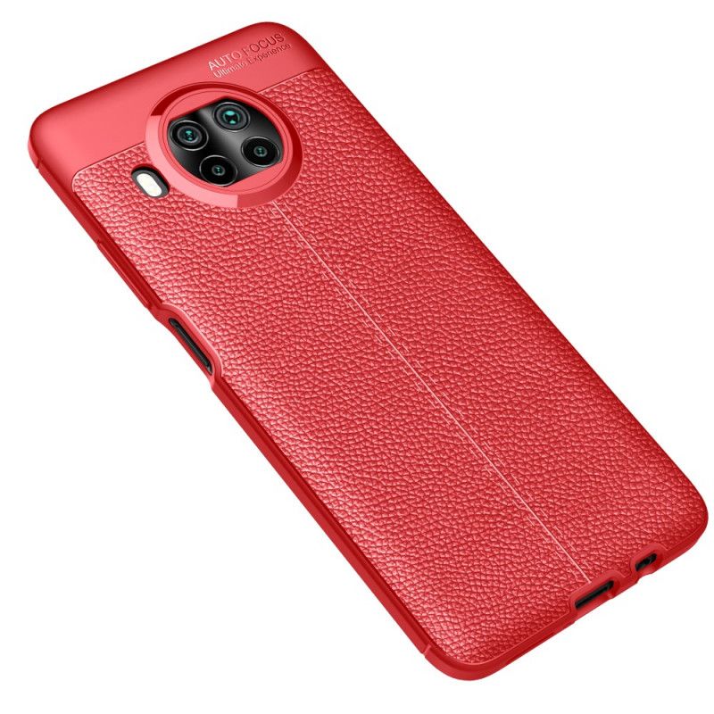Skal Xiaomi Mi 10T Lite 5G / Redmi Note 9 Pro 5G Svart Lychee-Lädereffekt