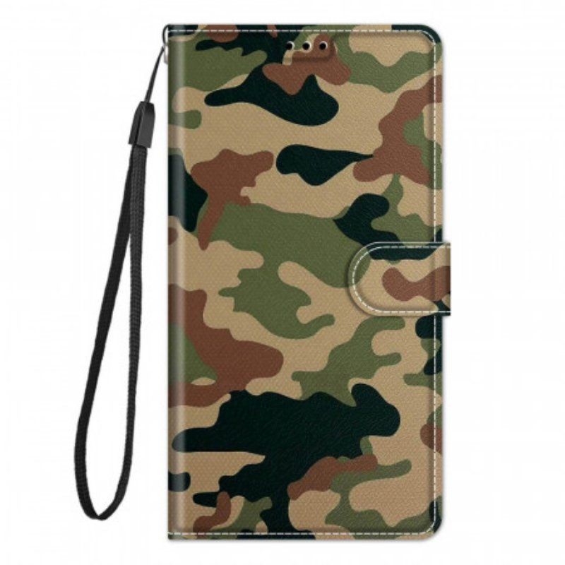 Folio-fodral Samsung Galaxy M23 5G Militärt Kamouflage