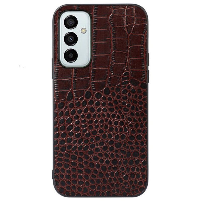 Skal Samsung Galaxy M23 5G Äkta Crocodile Texture Läder