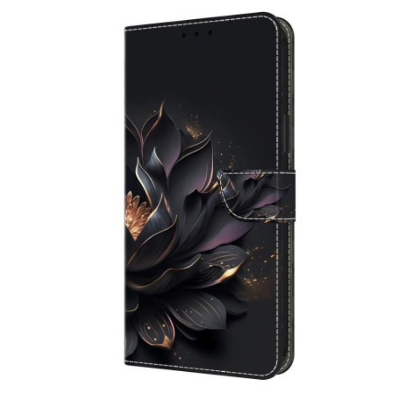 Fodral För Samsung Galaxy A15 Lila Lotus