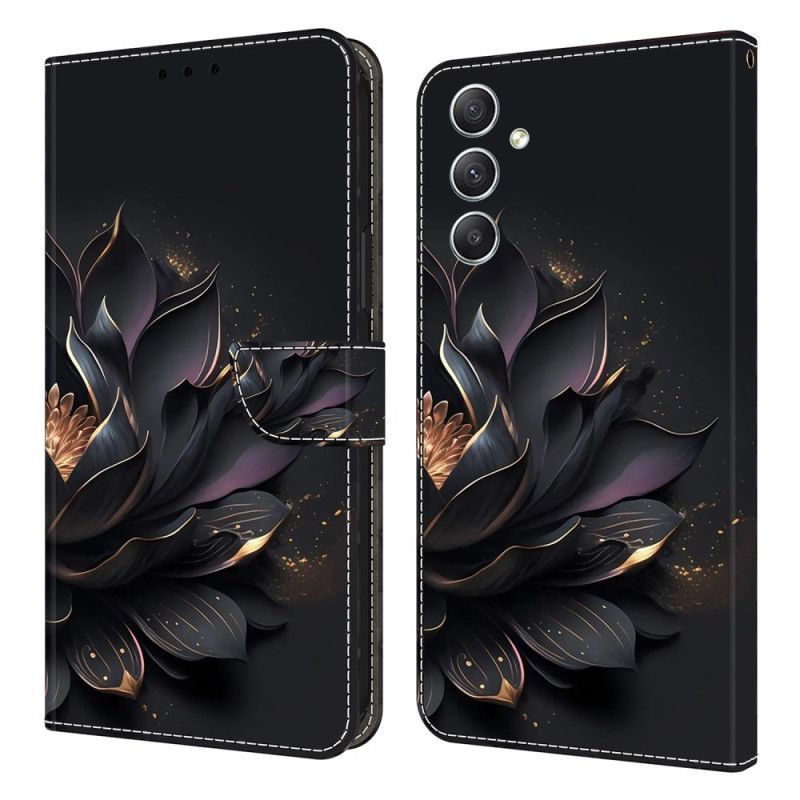 Fodral För Samsung Galaxy A15 Lila Lotus