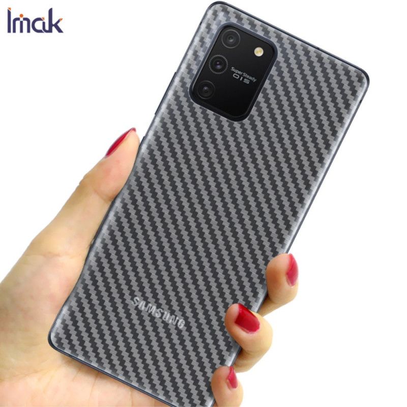 Bakre Film Samsung Galaxy S10 Lite Carbon Imak Stil